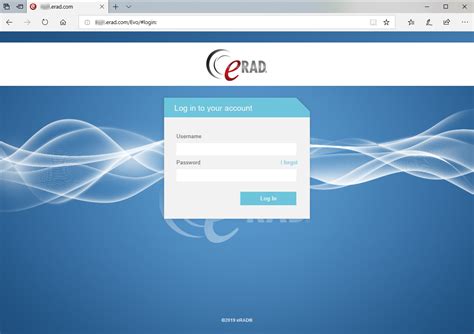 erad log in.
